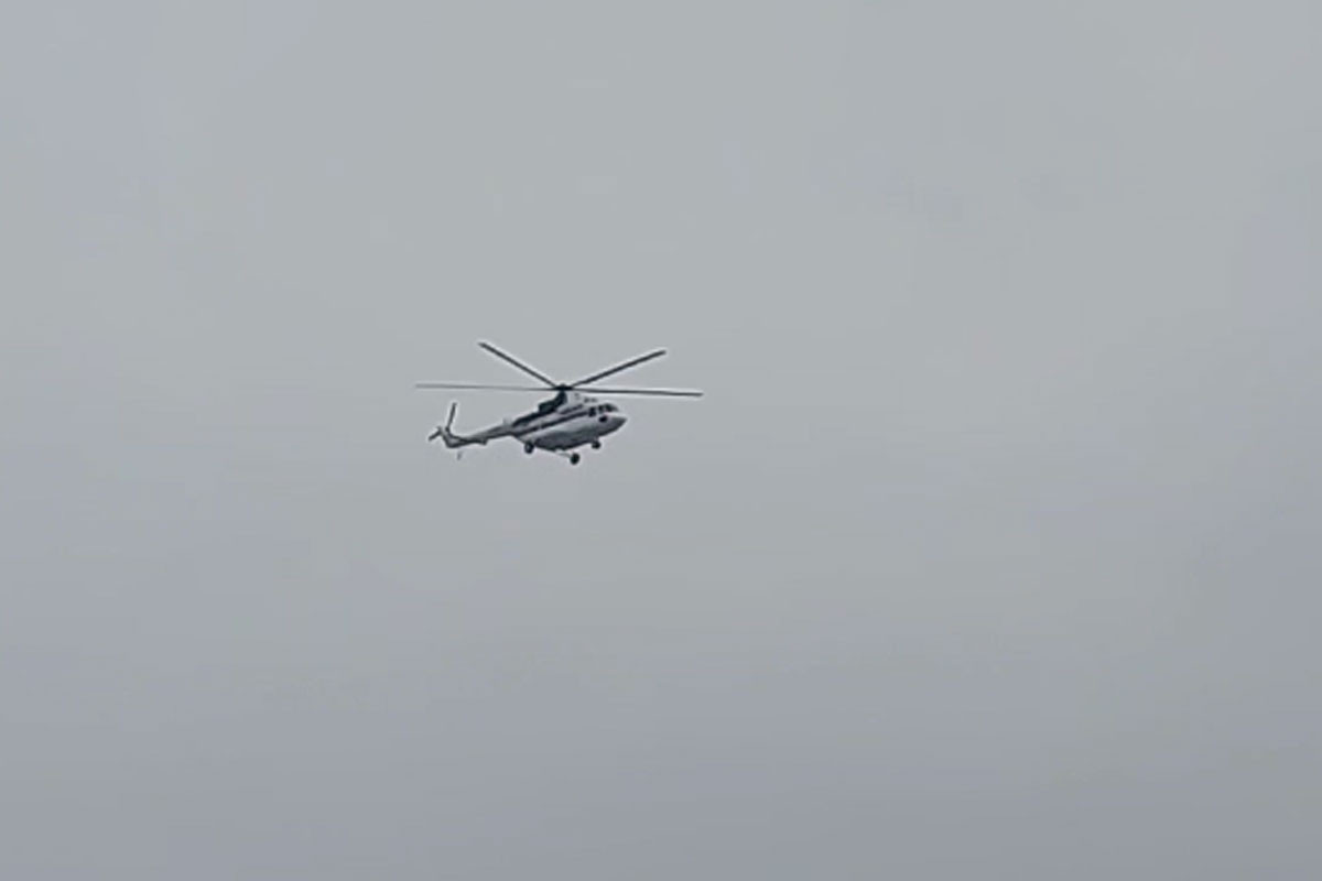 İtkin düşən balıqçılar helikopterlə axtarılır - FOTOLAR