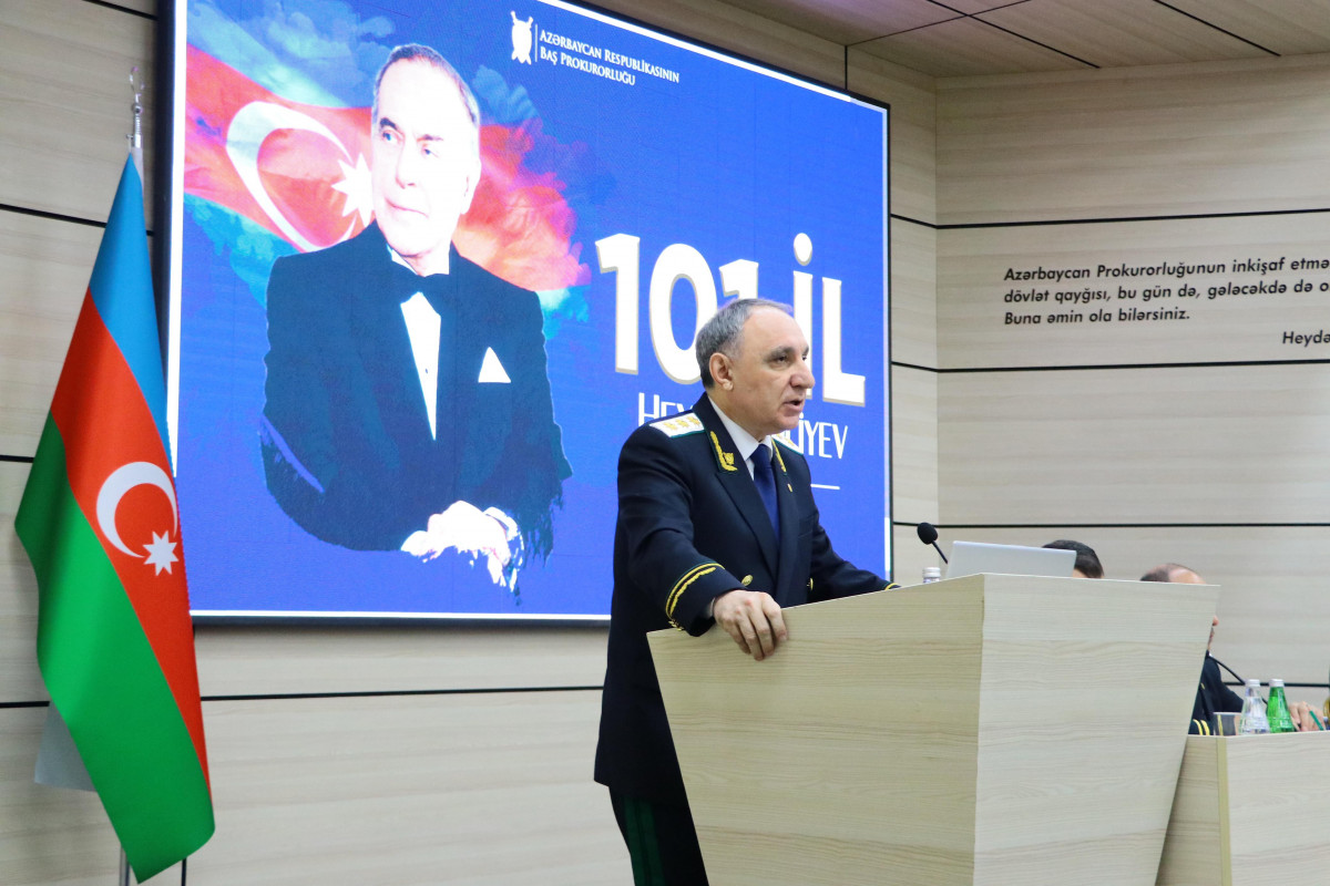 Ölkə üzrə qeydə alınan cinayətlər azalıb - Baş prokuror