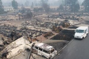 Los-Ancelesdə yanğın və Qəzza xəritəsi şok etdi - FOTO