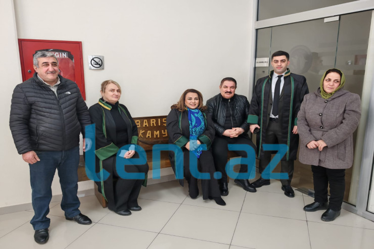 Ağadadaş Ağayev hospital, mühafizəçi və xadimə ilə barışdı - VİDEO