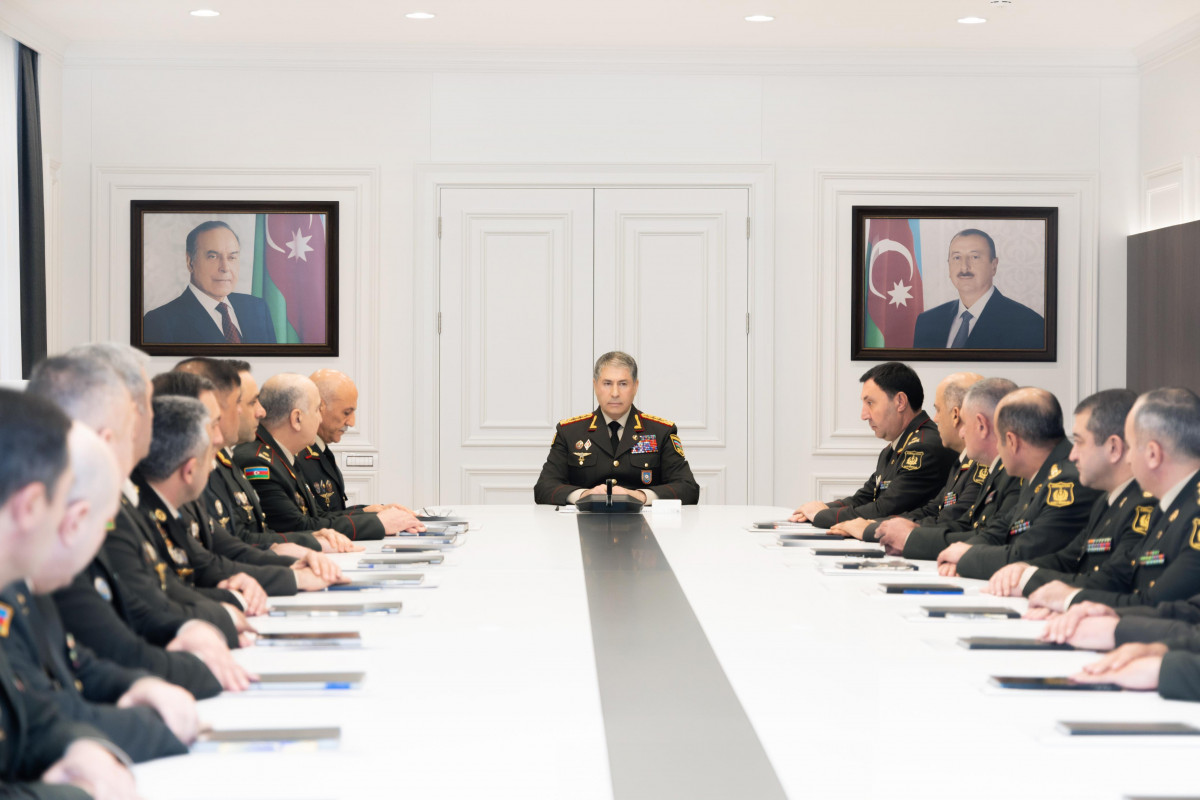 Daxili Qoşunlarda əməliyyat müşavirəsi keçirildi - FOTOLAR