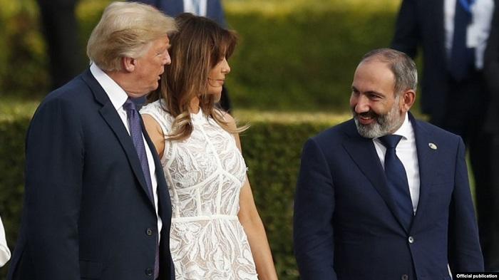 pashinyan tramp