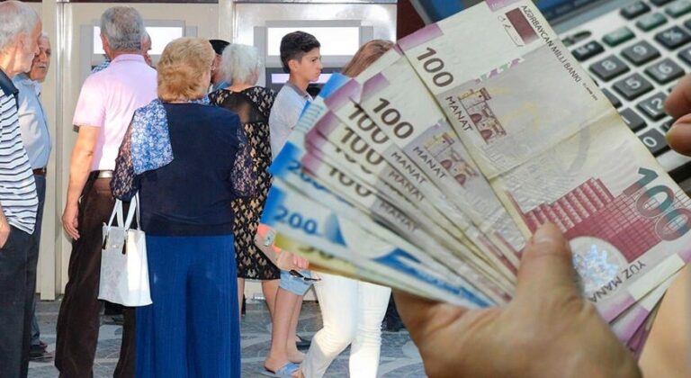 Orta aylıq pensiya artdı - Rəsmi