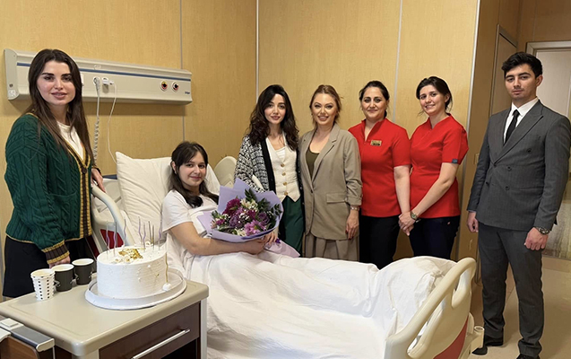 Möcüzə nəticəsində sağ qalan Səlihət 17 yaşını qeyd etdi - FOTO