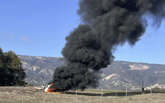 ABŞ-da bir gündə ikinci faciə: Təyyarə yerə çırpıldı - FOTO