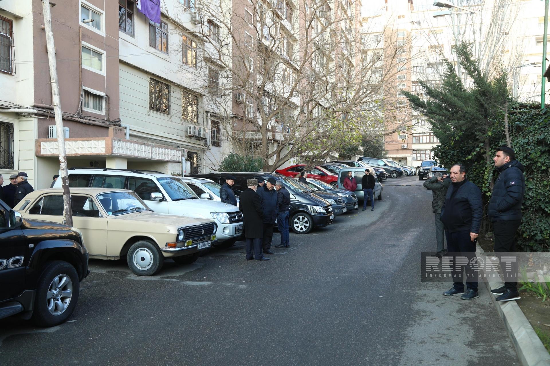 Vüqar Həşimovun atası dəfn olundu - FOTOLAR