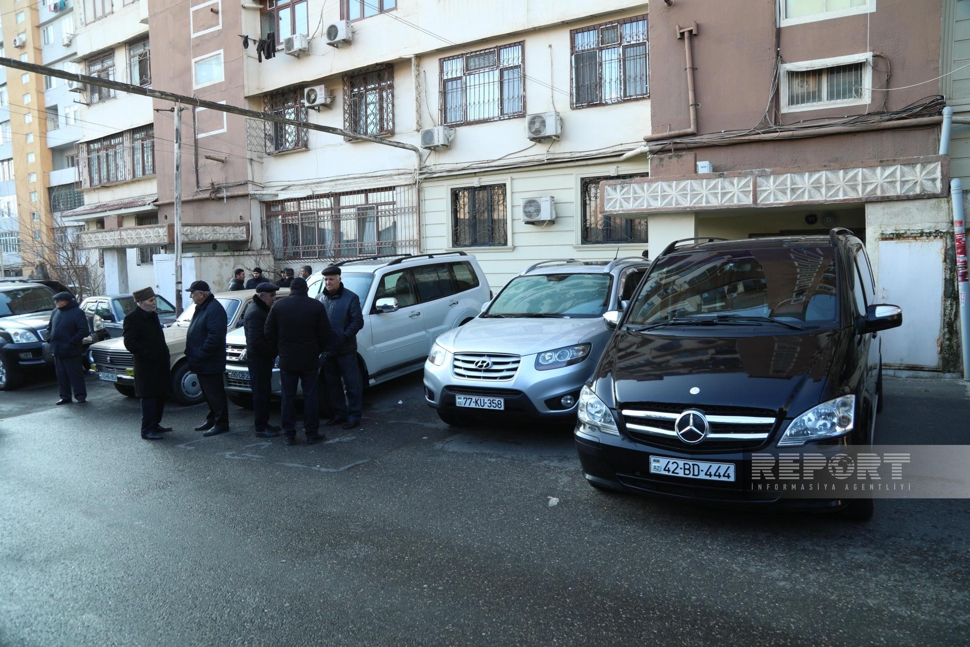 Vüqar Həşimovun atası dəfn olundu - FOTOLAR
