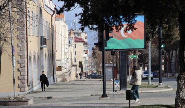 Xankəndinin mərkəzindən yeni görüntülər... - FOTO 1