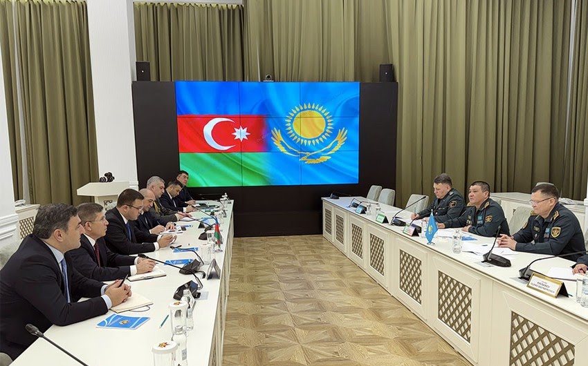 Bakı ilə Astana arasında hərbi müzakirə aparıldı