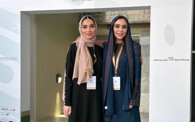 Leyla və Arzu Əliyeva Ər-Riyadda - FOTOLAR