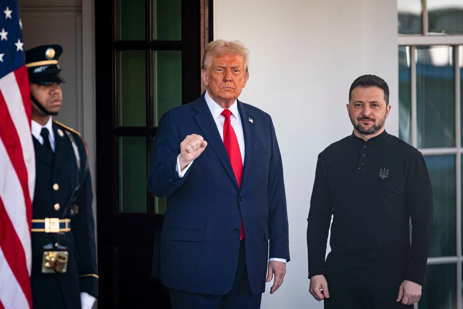 Zelenski Ağ Evə gəldi – VİDEO