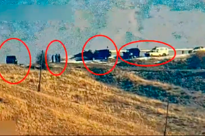 Bu dəfə daha böyük qüvvə ilə sərhədimizdə göründülər - VİDEO