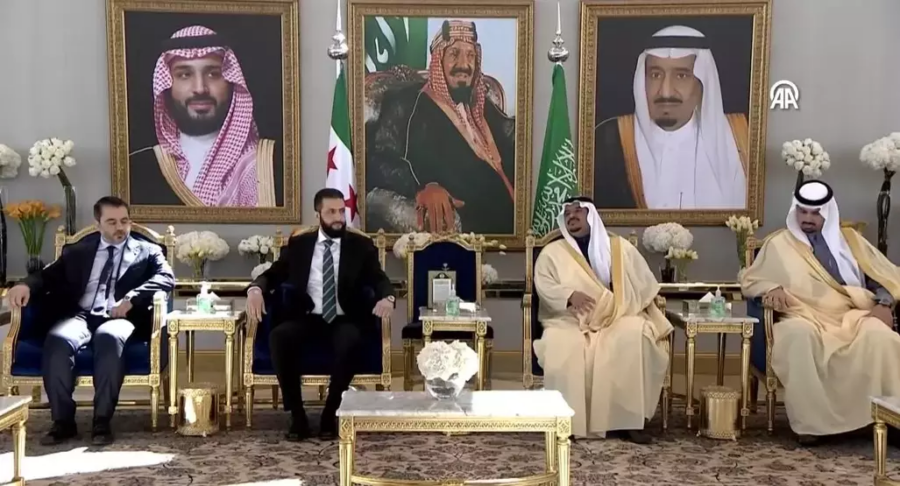 Əhməd əş-Şara ilk səfərini gerçəkləşdirdi - FOTO