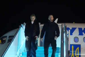 Zelenski Türkiyəyə belə gəldi - VİDEO