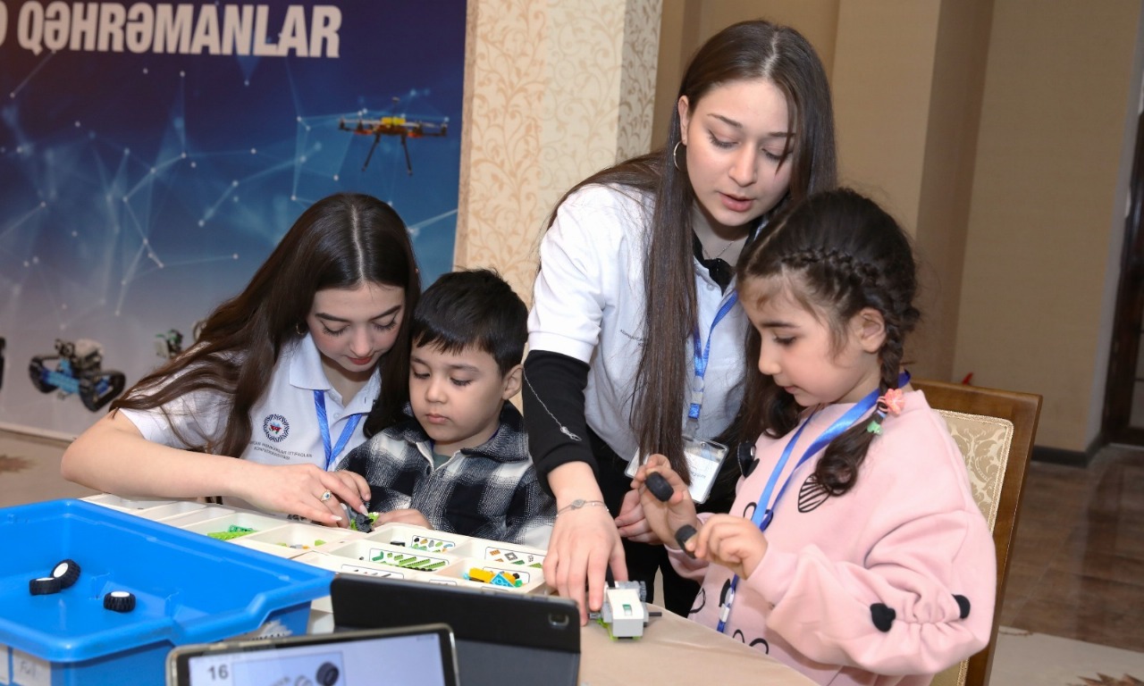 Şəhid övladları üçün “Texno Qəhrəmanlar” master-klası keçirildi - FOTOLAR