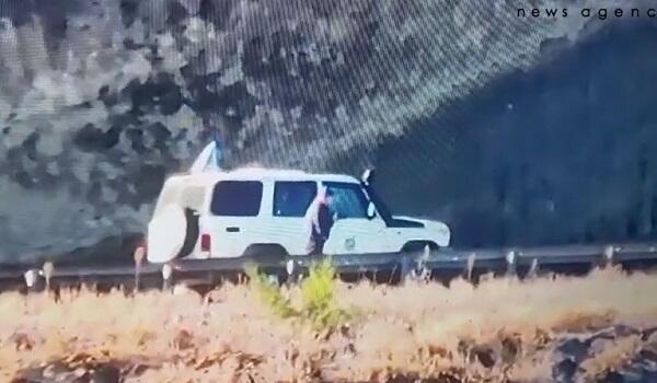 AB missiyası yenidən sərhədimizdə: çəkilişlər aparıldı - VİDEO