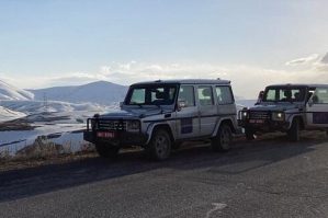 Aİ müşahidəçiləri yenə sərhədimizdə - VİDEO