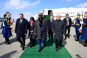 Qvineya-Bisau prezidenti Azərbaycana gəldi - FOTOLAR