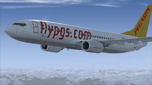 boeing 737 pegasus airlines