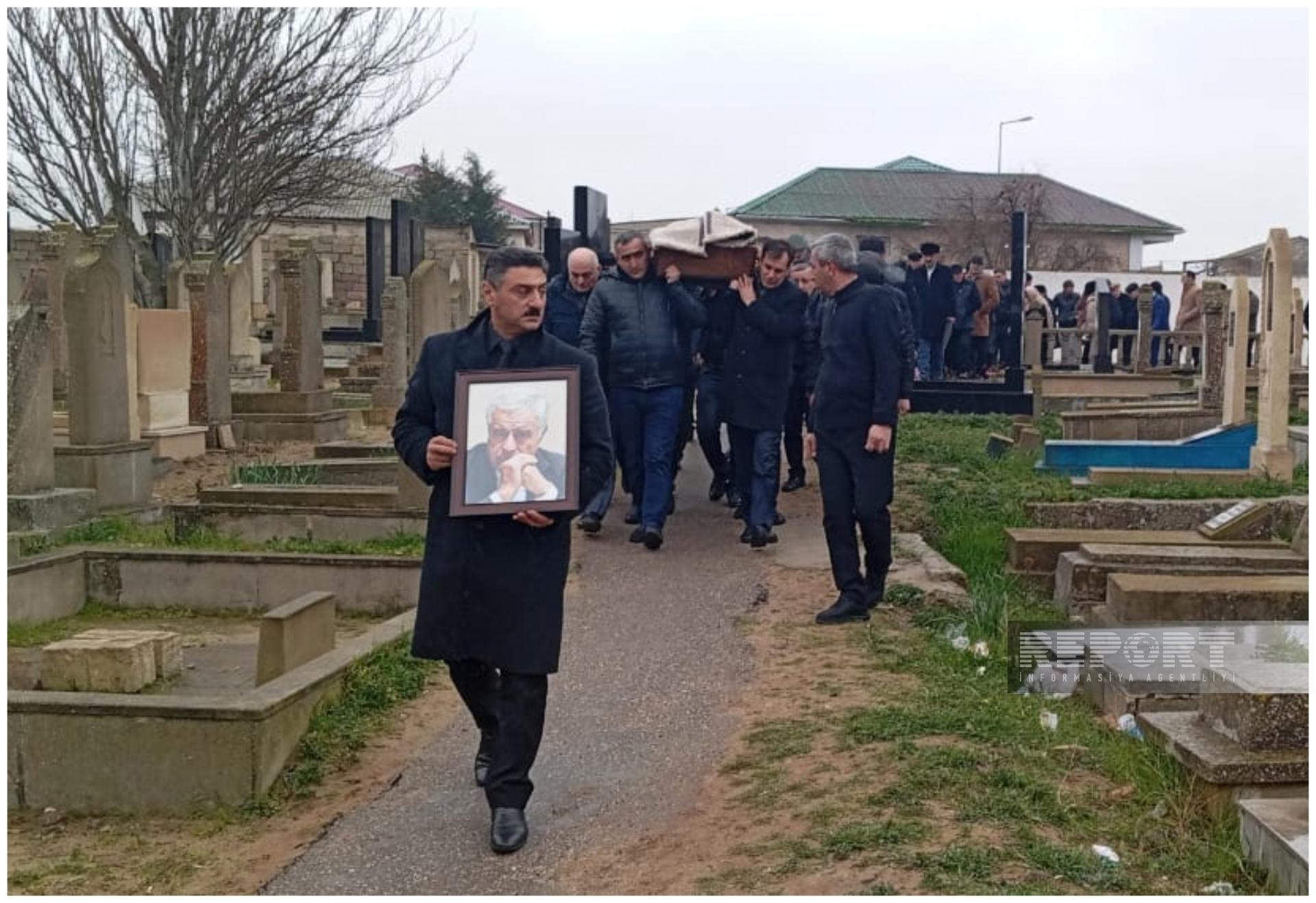 İlyas İsmayılov dəfn olundu - FOTOLAR