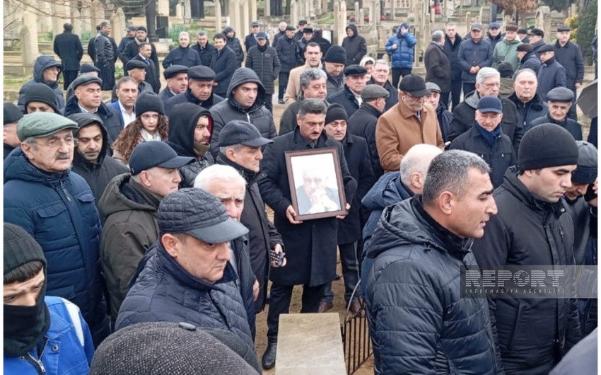 İlyas İsmayılov dəfn olundu - FOTOLAR
