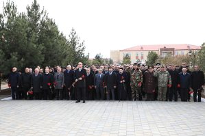 Gəncədə Xocalı soyqırımının anım günü keçirildi - FOTOLAR