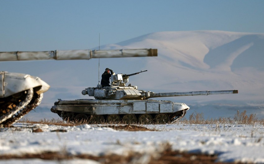 Azərbaycan hərbçilərinin iştirak etdiyi təlimdən yeni görüntülər - VİDEO