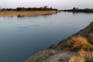 Kürdə suyun səviyyəsi qalxıb