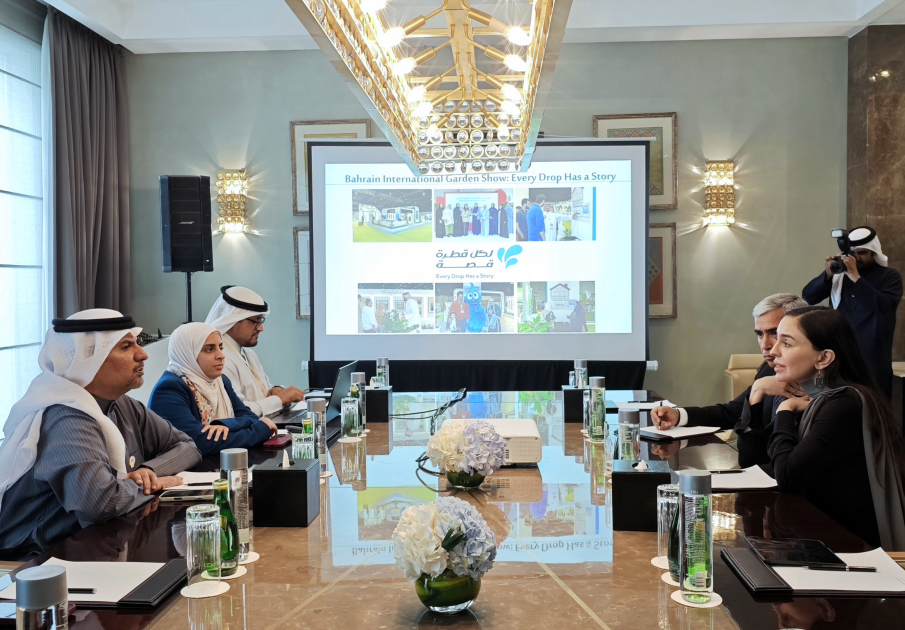 Leyla Əliyeva bəhreynli nazirlə görüşdü - FOTOLAR