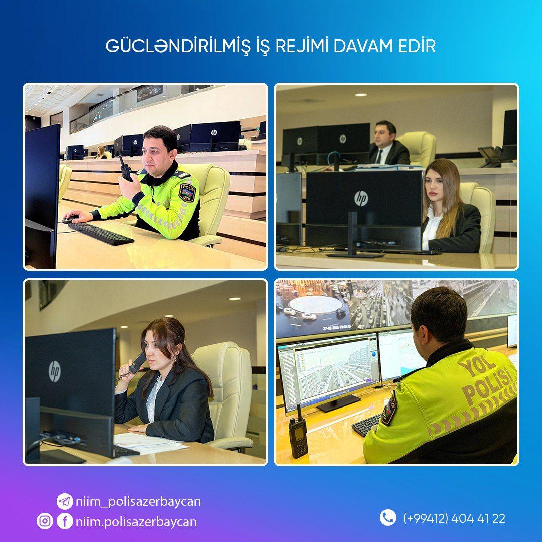 Bakıda qarlı havaya görə neçə qəza baş verib?