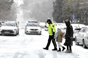 Polis gücləndirilmiş iş rejimində... - FOTOLAR