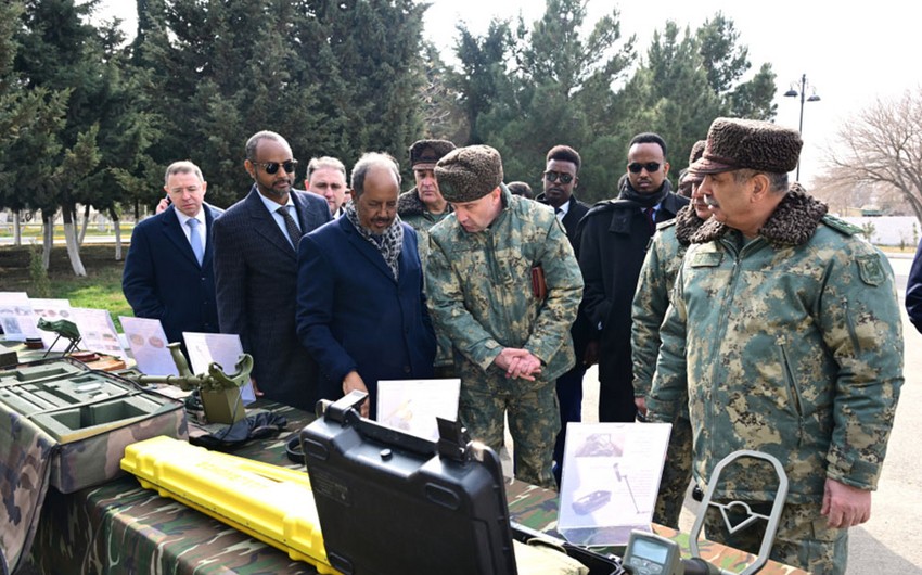 Somali prezidenti komando hərbi hissəsində 1 somali komando