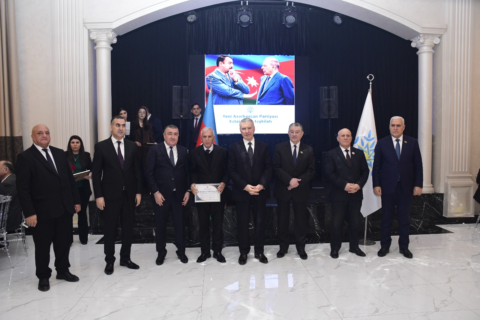 YAP-ın Xətai təşkilatının 32-ci ildönümü keçirildi - FOTOLAR