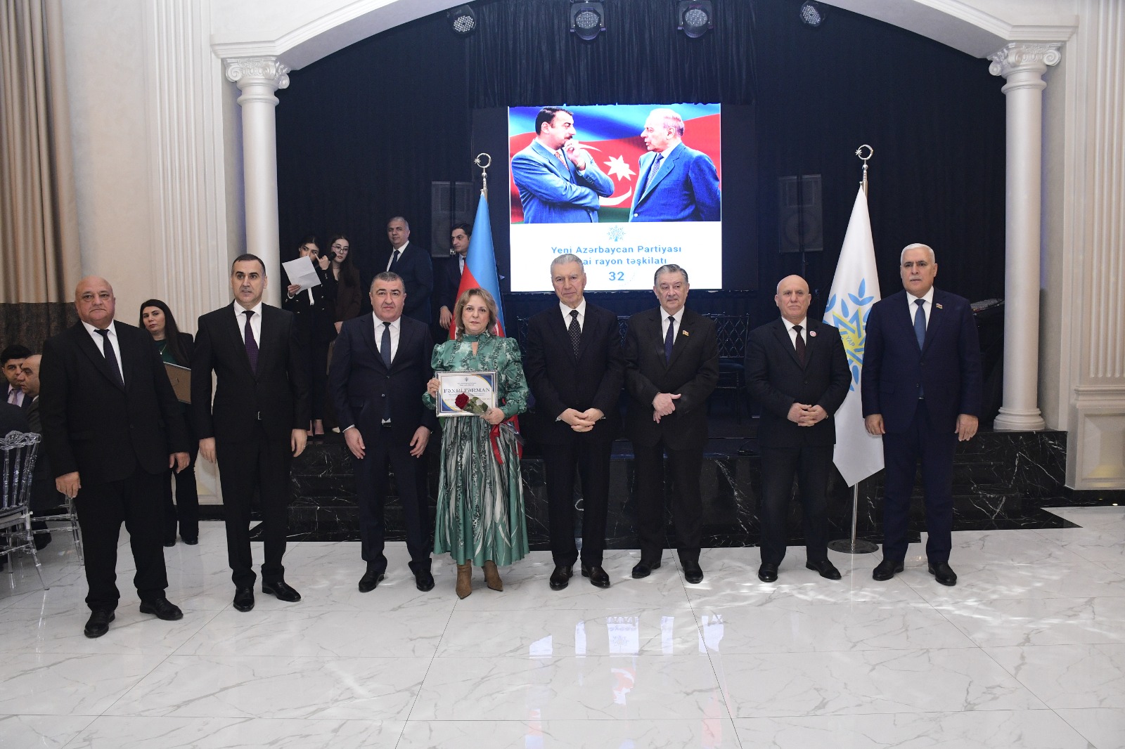 YAP-ın Xətai təşkilatının 32-ci ildönümü keçirildi - FOTOLAR