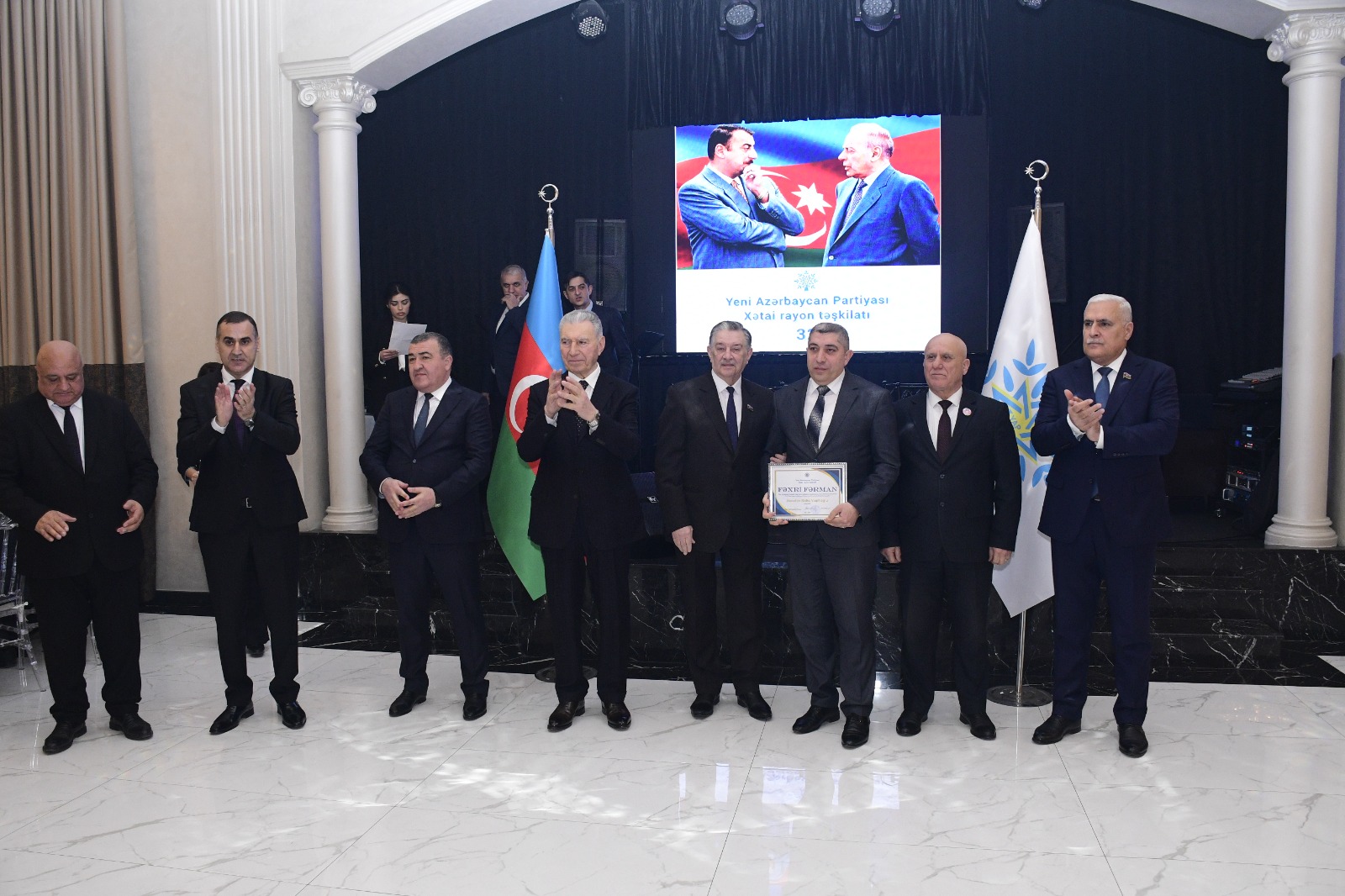 YAP-ın Xətai təşkilatının 32-ci ildönümü keçirildi - FOTOLAR
