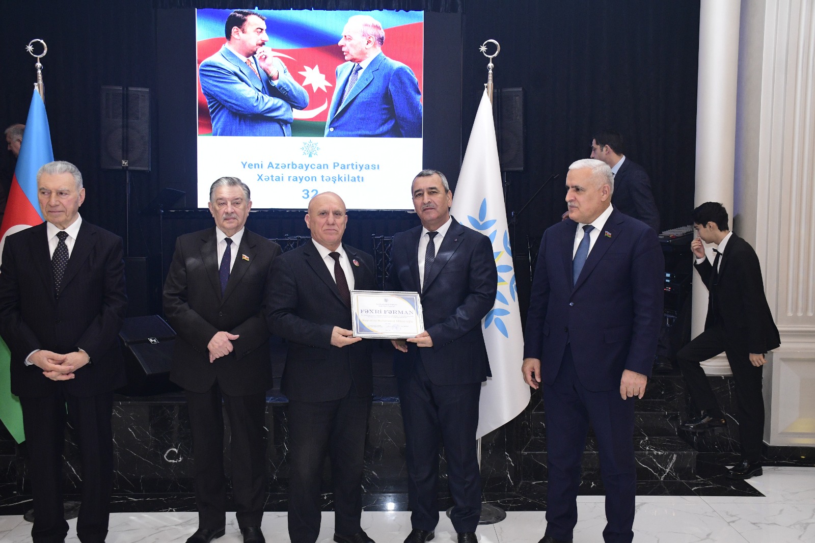YAP-ın Xətai təşkilatının 32-ci ildönümü keçirildi - FOTOLAR