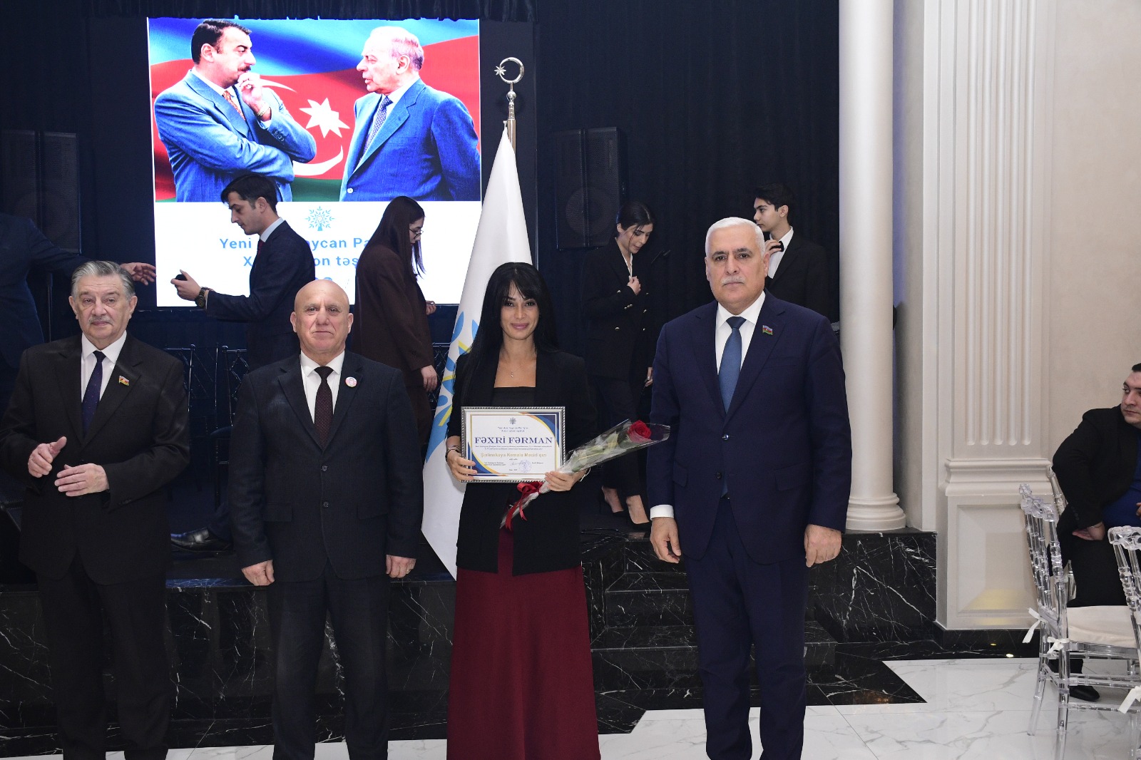 YAP-ın Xətai təşkilatının 32-ci ildönümü keçirildi - FOTOLAR