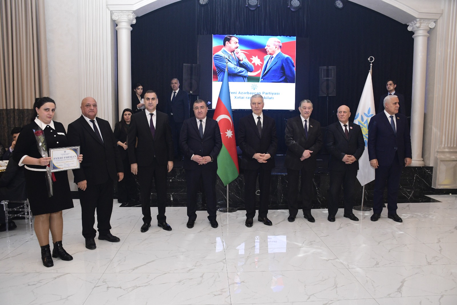 YAP-ın Xətai təşkilatının 32-ci ildönümü keçirildi - FOTOLAR