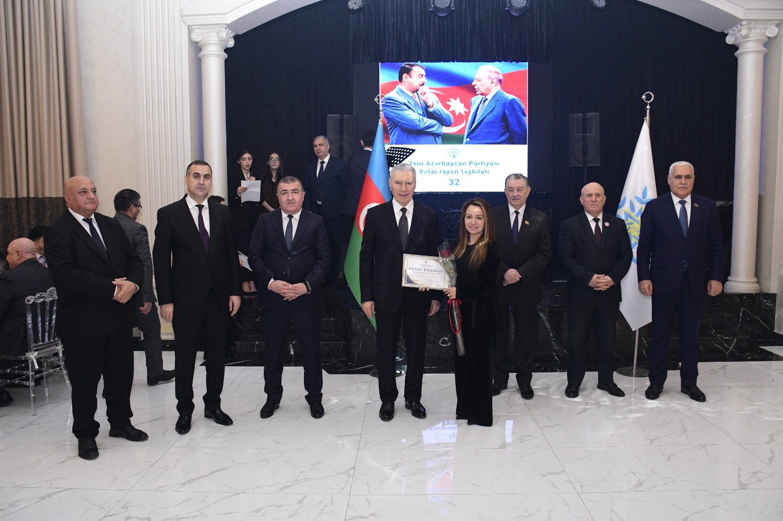 YAP-ın Xətai təşkilatının 32-ci ildönümü keçirildi - FOTOLAR