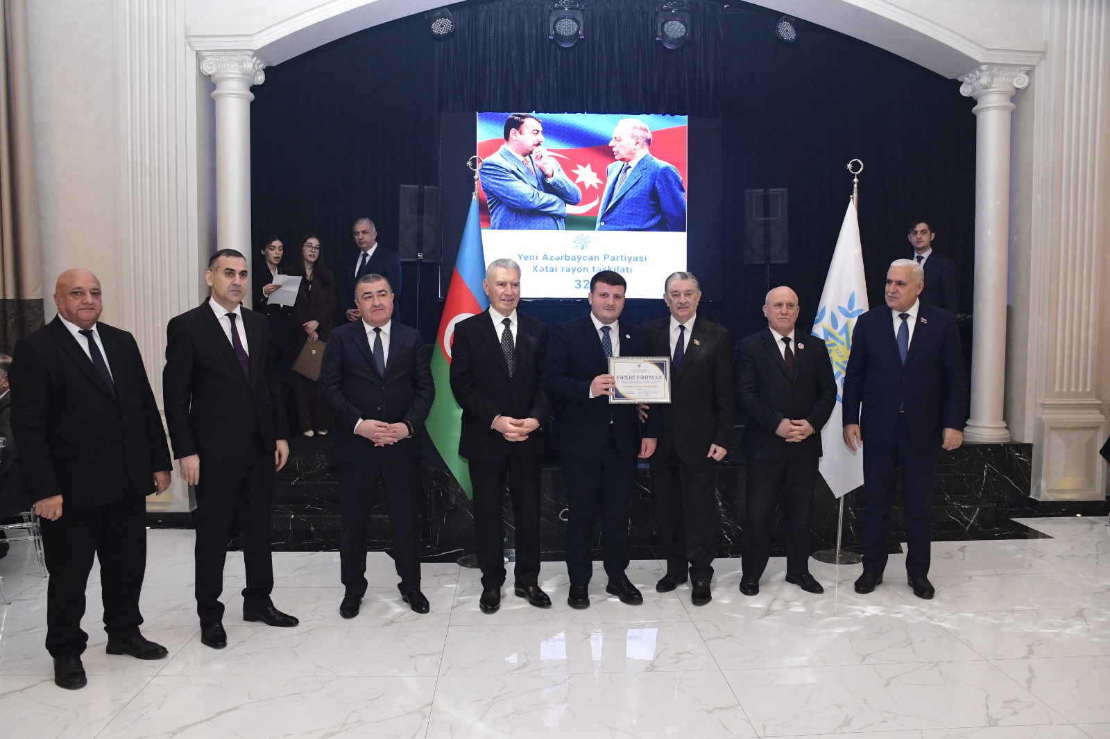 YAP-ın Xətai təşkilatının 32-ci ildönümü keçirildi - FOTOLAR