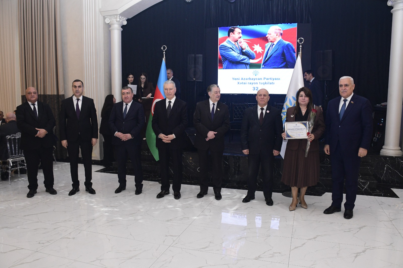 YAP-ın Xətai təşkilatının 32-ci ildönümü keçirildi - FOTOLAR