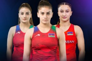 Qadın güləşçimiz Avropa çempionatında finala yüksəldi