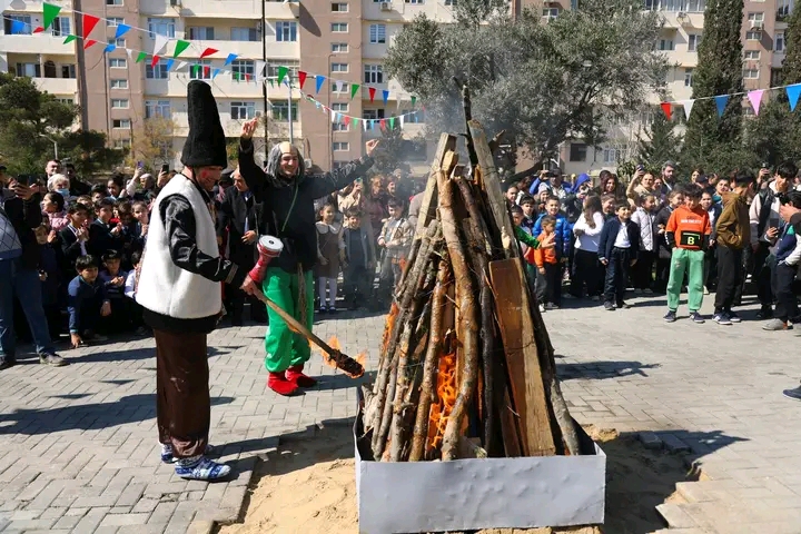 Xətaidə Novruz şənliyi keçirildi - FOTOLAR 1 1741974839104