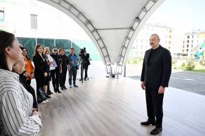 Suqovuşanda yaşayış kompleksi istifadəyə verildi – FOTOLAR