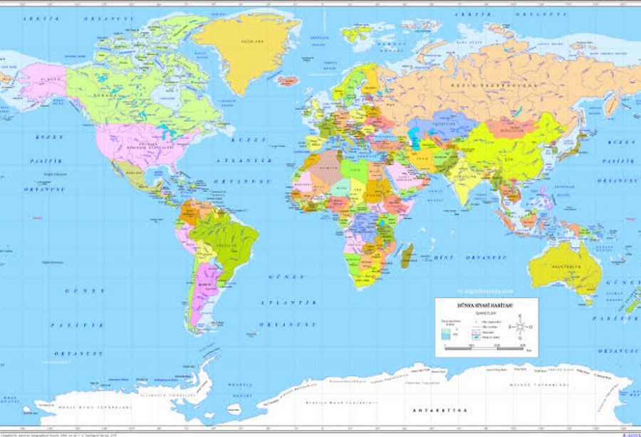 Türkiyə dərsliklərində Türk dünyası xəritəsi yeniləndi