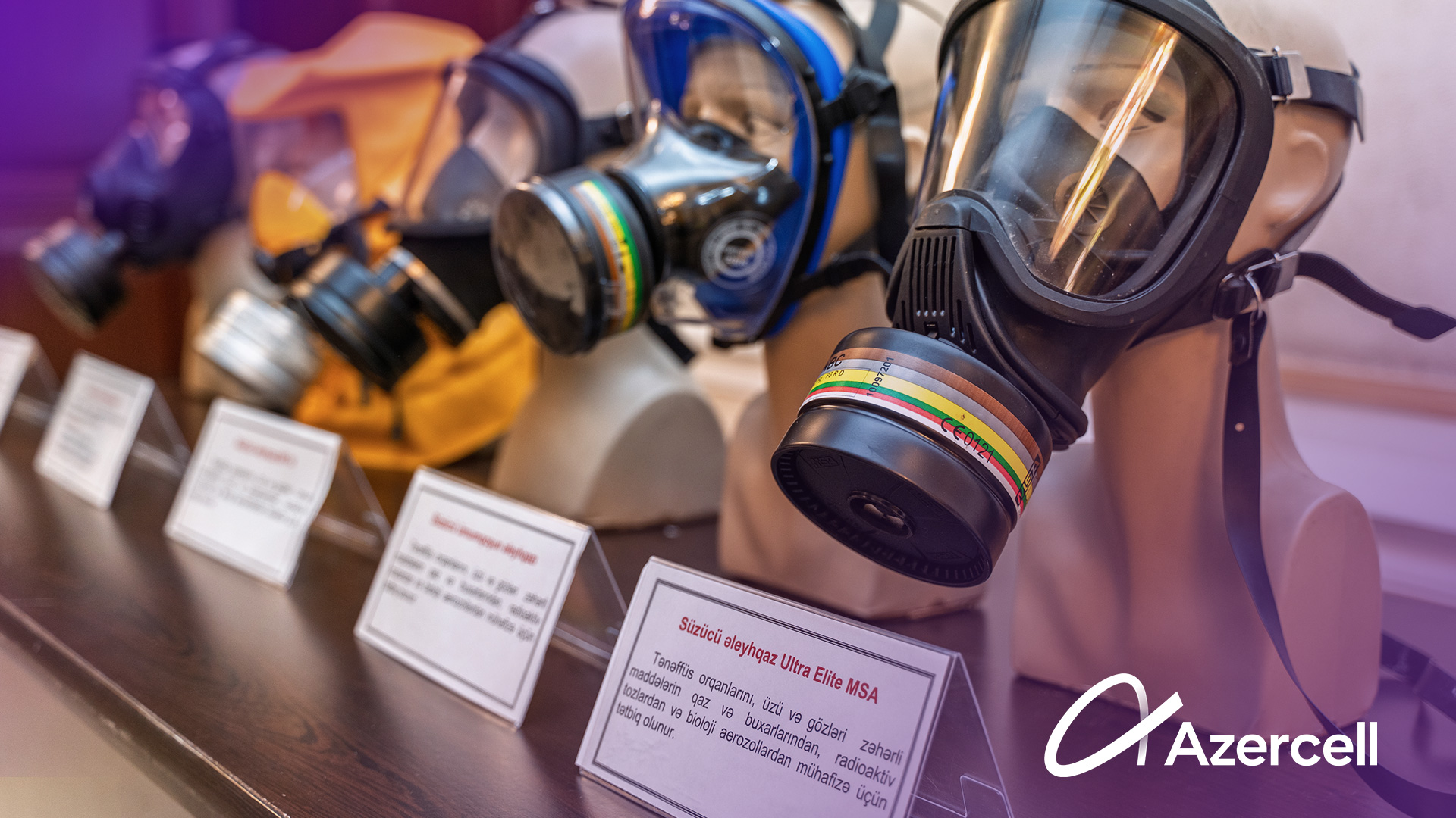 Azercell mülki müdafiə sahəsində təşəbbüslərini genişləndirir - FOTOLAR