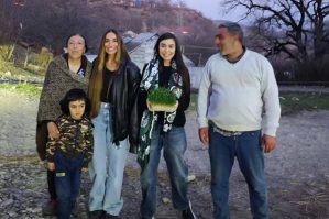 Leyla və Arzu Əliyevalar İsmayıllıda - FOTO