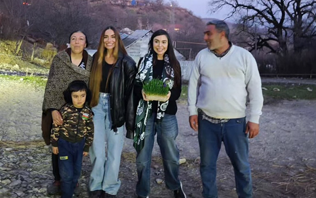 Leyla və Arzu Əliyevalar İsmayıllıda - FOTO