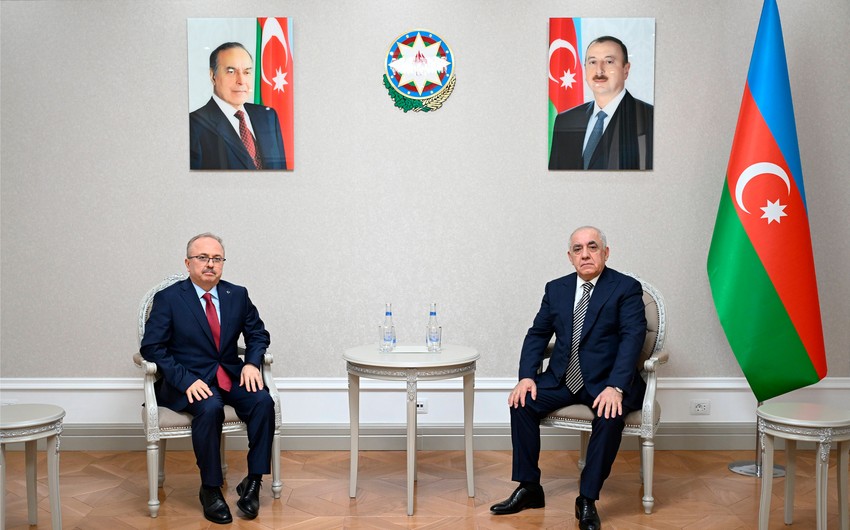 Əli Əsədov Türkiyə səfiri ilə görüşdü - FOTO 2 360af690 f72e 3f05 89bc 86114916734e 850
