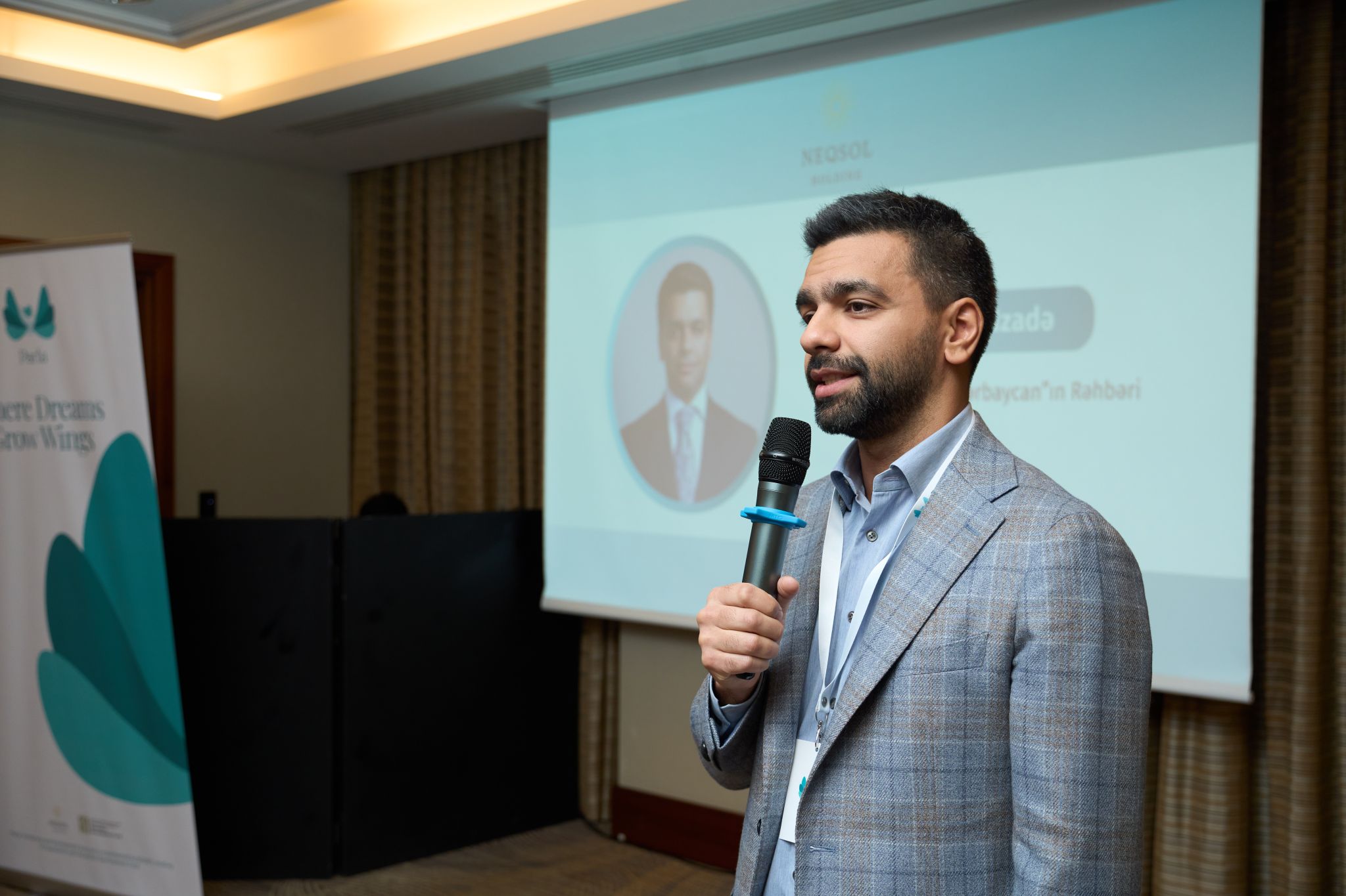 NEQSOL Holding Təhsilin İnkişafı Fondu ilə birlikdə "Parla" iştirakçıları üçün xüsusi tədbir keçirdi - FOTOLAR